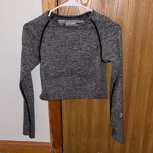 vs pink seamless crop top